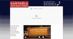 Desktop Screenshot of kurtoglunakliyat.net
