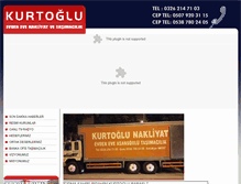Tablet Screenshot of kurtoglunakliyat.net